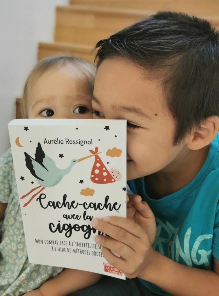 Auteur du livre cache-cache avec la cigogne