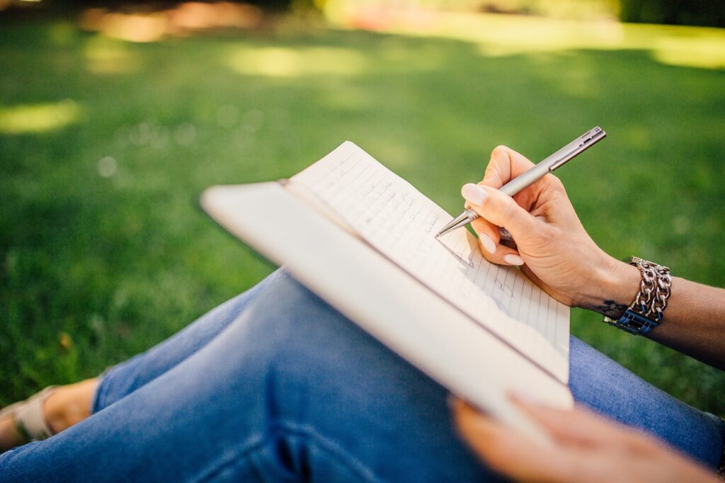 écrire journal